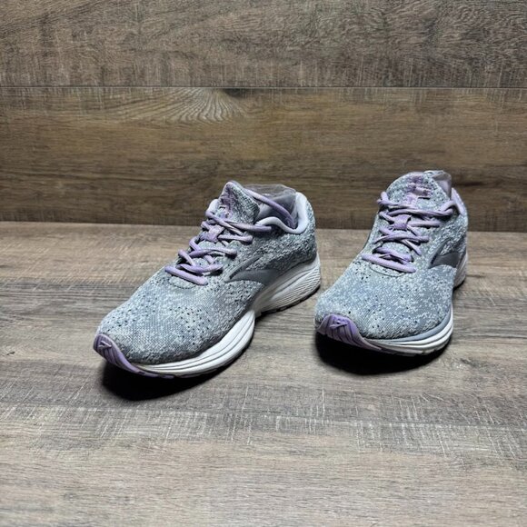Brooks Anthem 2 Grey/Lavendar Athletic Shoe Women's Size 9.5 - Picture 1 of 7